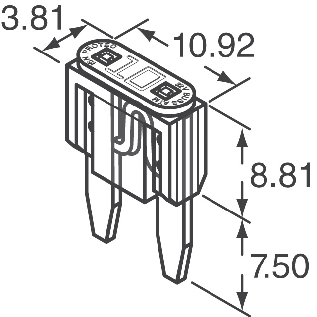 BK/ATM-20 Eaton - Bussmann Electrical Division Fuses